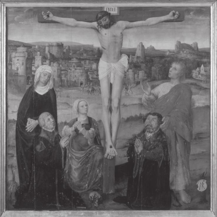 22 1. Adriaen Isenbrandt, Michel Sittow Kannatusaltar, 1510 1518 Keskosa maalitahvel