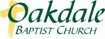 DEACON MINISTRY TEAM HANDBOOK Our Mission is to Know Jesus, Serve Jesus, and Share Jesus Oakdale