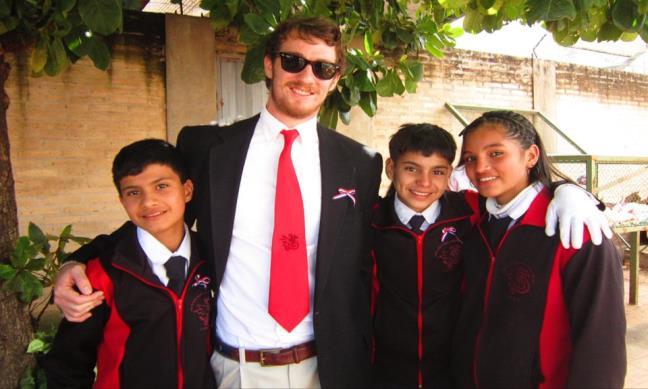 BC Alum Reflects on His Experience as an English Teacher in Paraguay The thing I remember most about my freshman orientation in 2007 was a certain Jesuit passionately enlightening me about the