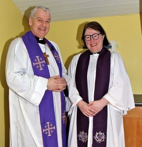 Yesterday evening in St Patrick s cathedral, Trim, the Revd Paul Bogle, was installed as Dean of Clonmacnoise and the Revd Lynda Peilow was installed as a canon of the cathedral.