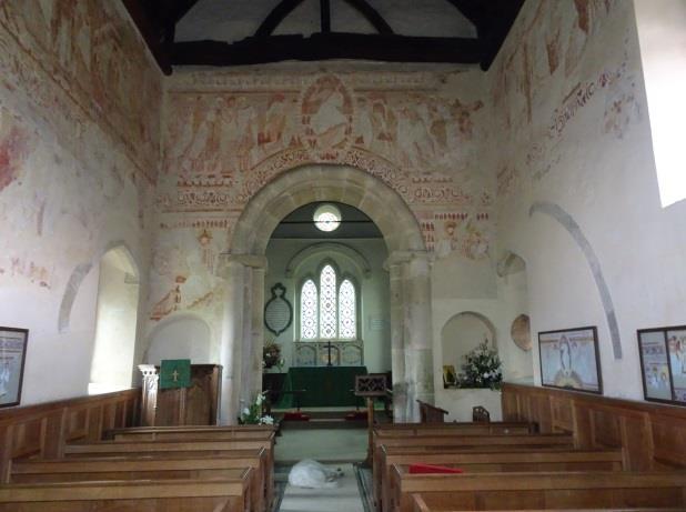 This Saxon church with its well-known pre- Reformation (C11) wall paintings and location in the hamlet of Clayton merits mention in Simon Jenkins' book "England's Thousand est Churches".