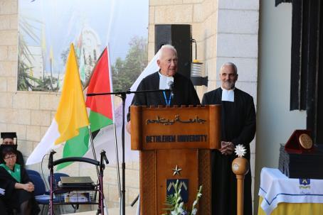 Bethlehem University Graduation Ceremony Bethlehem University celebrated its 41st Graduation Ceremony during 25-26 May 2017. It is the first university in Palestine, founded in 1973.