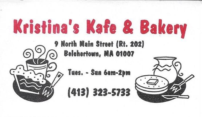 , Belchertown, MA 01007 (413) 323-6420 Open 11:00 AM - 11:30 PM Look for them on