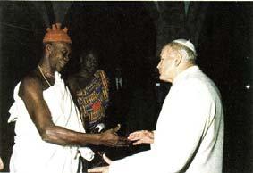The Heresies of John Paul II 181 John Paul II prayed with African Animists On August 8, 1985, John Paul II prayed with African Animists (witch doctors).