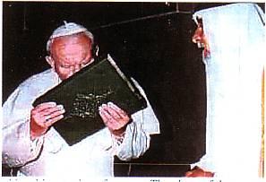 The Heresies of John Paul II 186 Pope Pius XI, Ad Salutem (# 27), April 20, 1930: all the compulsion and folly, all the outrages and lust, introduced into man s life by the demons through the worship
