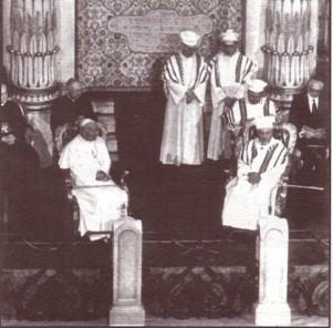 The Heresies of John Paul II 191 John Paul II in the Synagogue of the Jews This incredible act of apostasy by John Paul II was directly connected to his heretical teaching that the Old Covenant is