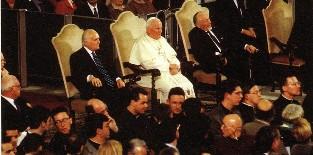 John Paul II asked Levine to conduct a concert in the Vatican to commemorate the Holocaust. Levine agreed, and with Antipope John Paul II in attendance the concert took place in the Vatican.