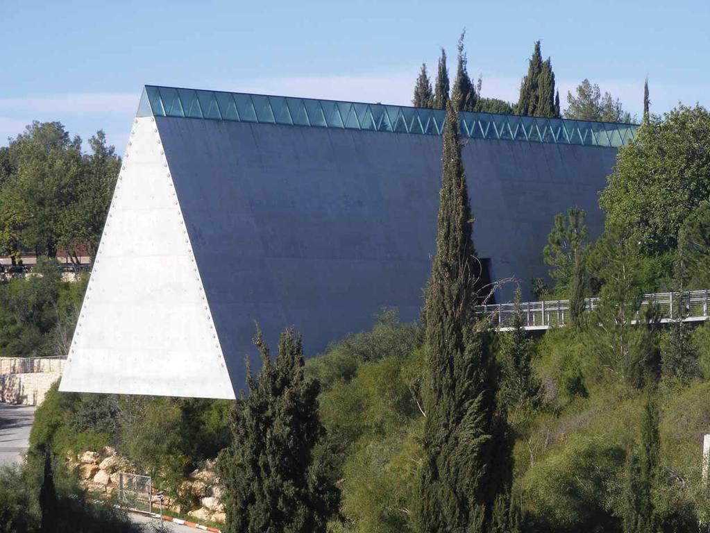 The Yad Vashem visiting centre (# author)