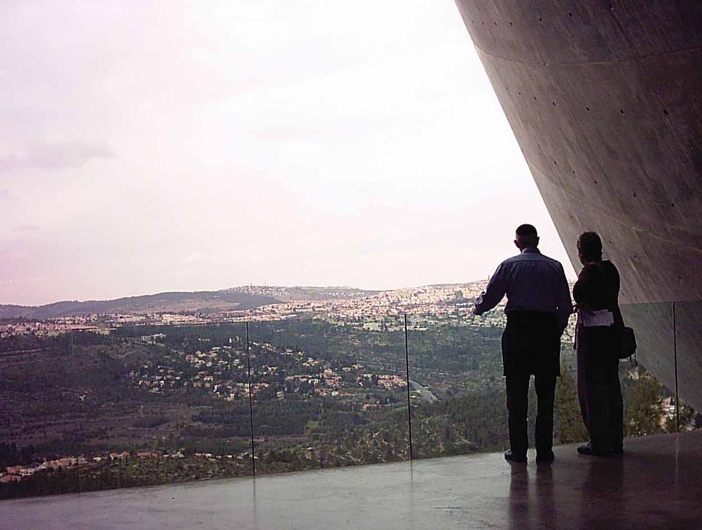 THE YAD VASHEM GLOBAL HOLOCAUST MUSEUM Judaic hills and villages is seen (Figure 5).