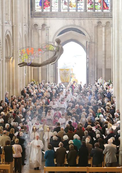 Lent, Holy Week and Easter at Norwich Cathedral Lent need not be a season of gloom and long faces, after all it falls in the Spring when days lengthen and the day brightens.