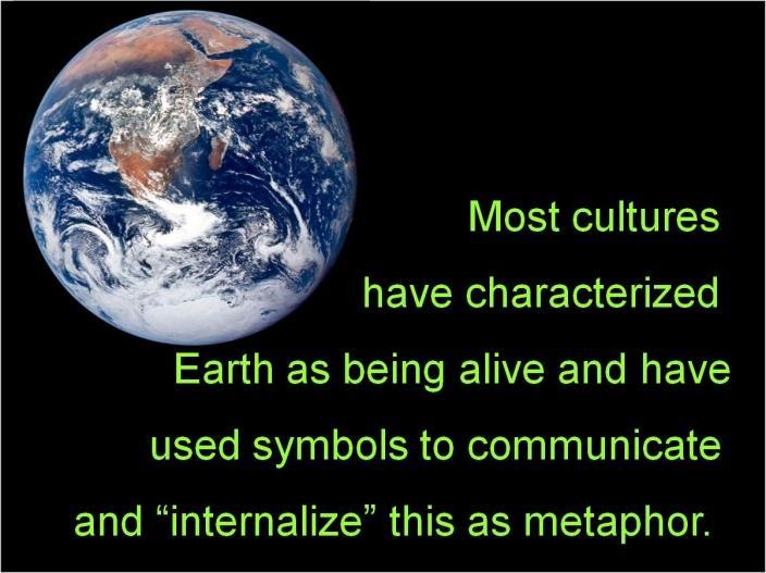 It appeared to him that organic and inorganic (supposedly inert ) parts of Earth had evolved together as a tightly coupled living system that was self-generating and self-regulating.