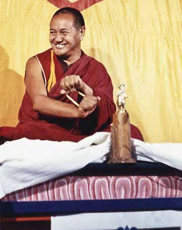 Teachings and ADVICE LAMA YESHE S WISDOM TRUE DHARMA PRACTITIONERS By Lama Yeshe WELCOME TROUBLE Sometimes when people first hear Dharma teachings on happiness and suffering they think that happiness