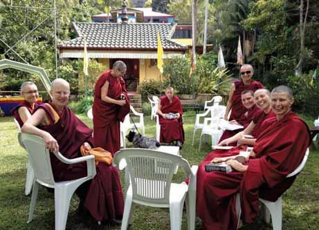 FPMT NEWS AROUND THE WORLD participants gathered together from the 16 European countries where there are FPMT entities.
