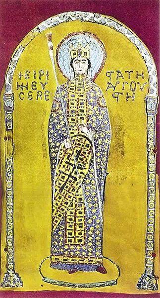 Empress Irene When Leo III and Pope Gregory II died the fight continued between their successors, Emperor Constantine V and Pope Gregory III. Later, Constantine V was succeeded by Leo IV.