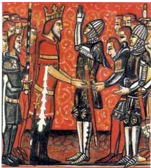 Giver of the land is called the LORD Reciever of the land is called the VASSAL it was possible to be both lord and vassal In Feudalism, Each fief provided soldiers, food, and supplies for the general