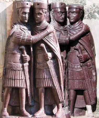 DIOCLETIAN (284-305) Established a tetrarchy of two Augusti and two deputies called Caesars to