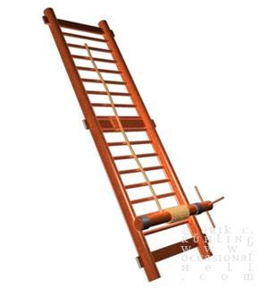 Spanish Ladder The wrists were tied to one of the rungs, the feet tied to the bottom