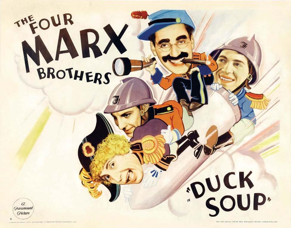 GRAND LODGE COMMUNITY OUTREACH COMPTETION BEGINS Movie poster from the classic Marx Brothers film Duck Soup The Criteria for Awarding the Prizes A panel of judges will choose the award winners based
