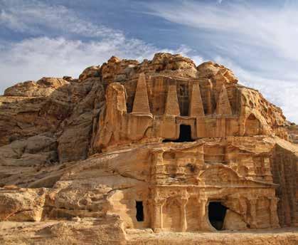 Known as the Red Rock City, Petra was the capital of the Nabateans from the 3rd-century BCE to the 2nd-century CE.