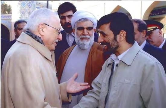 Photo 8 Saeb Nahas meets Iranian President Mahmoud Ahmadinejad. (Source: Nahas-group.com) association from its website recently.