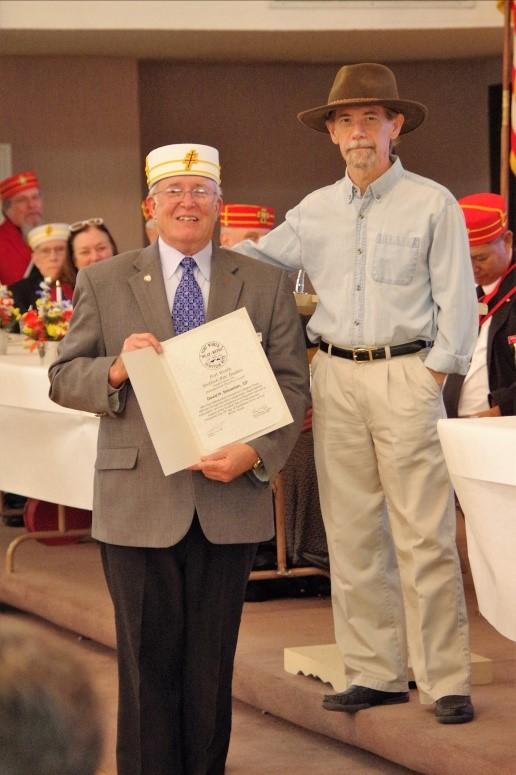 It has become tradition at the Fort Worth Scottish Rite to honor members of its Degree Teams who dedicate much time and effort to portraying each of the twentynine degrees at our Reunions both Spring