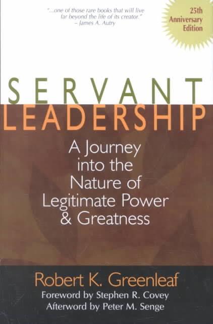intentionally with a vague definition of servant leadership How can we ordinary