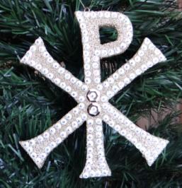 Chi Rho The most widely known Chrismon is the combination of the first two letters of the