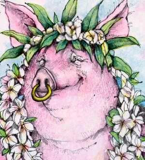 swine's snout, so is a