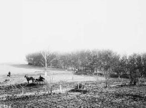 Fields at Far West, Missouri, where the Saints hoped to build their Zion.