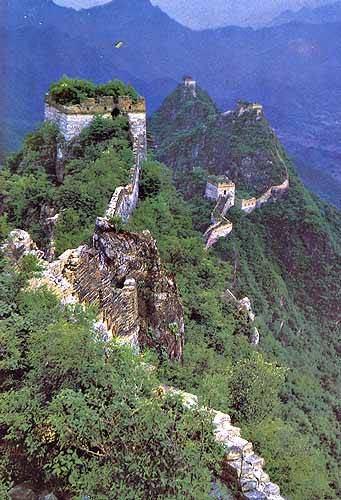 The Great Wall with Towers