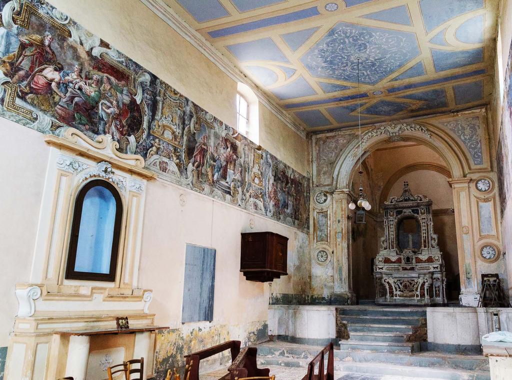 Sanctuary of Santa Maria delle Colombe The ancient building you see in front of you, nestled in a spectacular natural setting, is the Sanctuary of Santa Maria delle Colombe, the site has for many