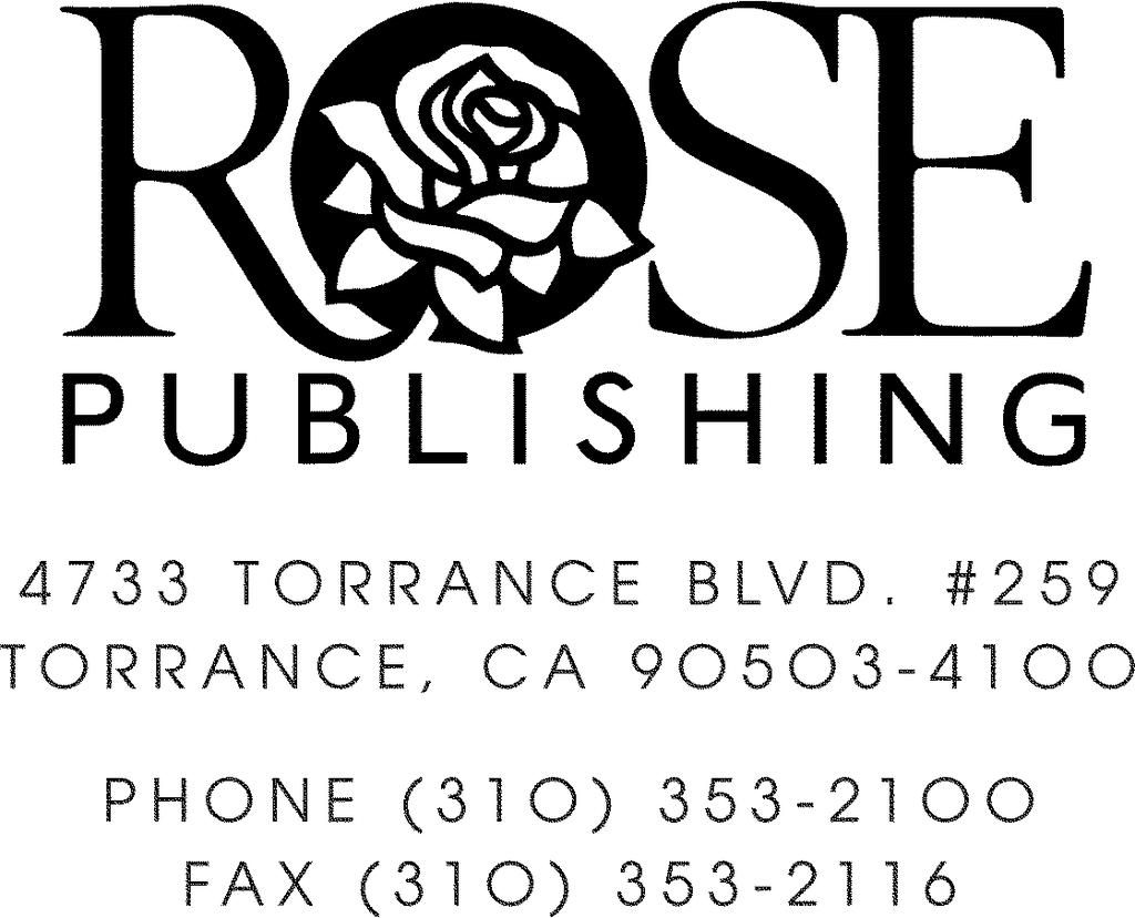 E-mail: info@rose-publishing.