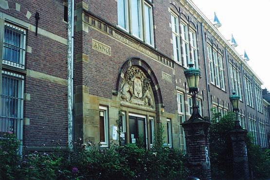 The Hoogere Burger School (Public High School) building in Haarlem, where Dorojatun studied for four