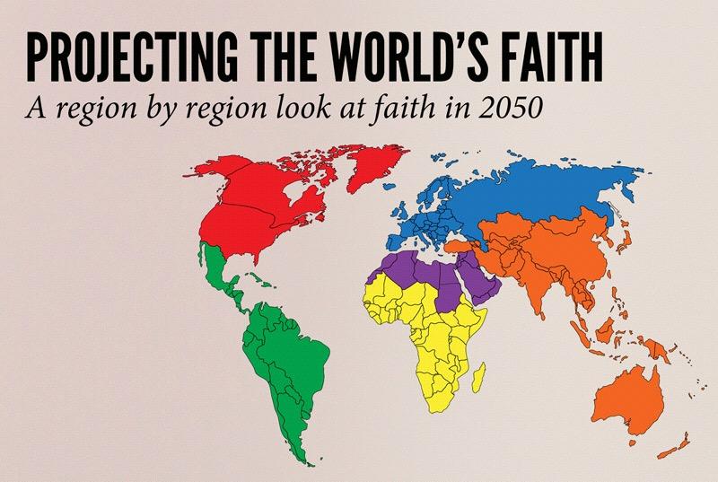 Projecting the World s Faith: A region by region look at