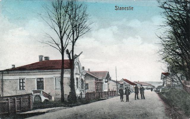 February 3, 1910 postcard of main street in