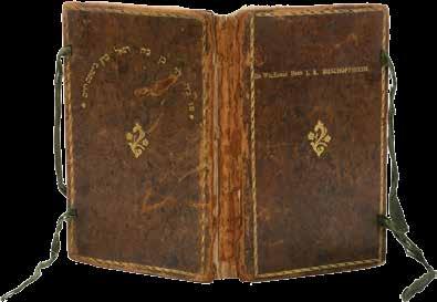 398 398. Three Books Regulations and Conduct in the Synagogue Amsterdam, 1815 