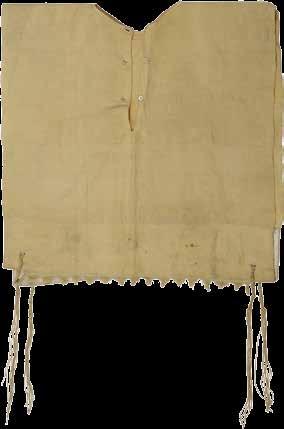 This tallit katan was given by Rabbi Sonnenfeld to Rabbi Yitzchak Mendel Rothenberg (1895-1991) as a segula for protection at the time he hid in Rabbi Sonnenfeld's home in 1926 in fear of the members