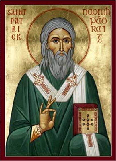 Hail, glorious St. Patrick, dear saint of our isle, On us thy poor children bestow a sweet smile; And now thou art high in the mansions above, On Erin's green valleys look down in thy love.