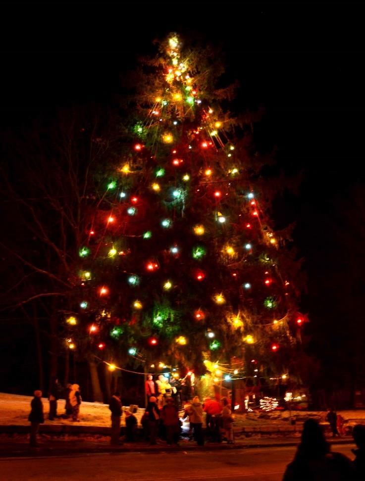 The Village Community Christmas Tree on McAlpine Street was lit for the 94 th and last time, last year. We all had hopes to continue with our famous 85-foot tree lighting ceremony for 100 years.