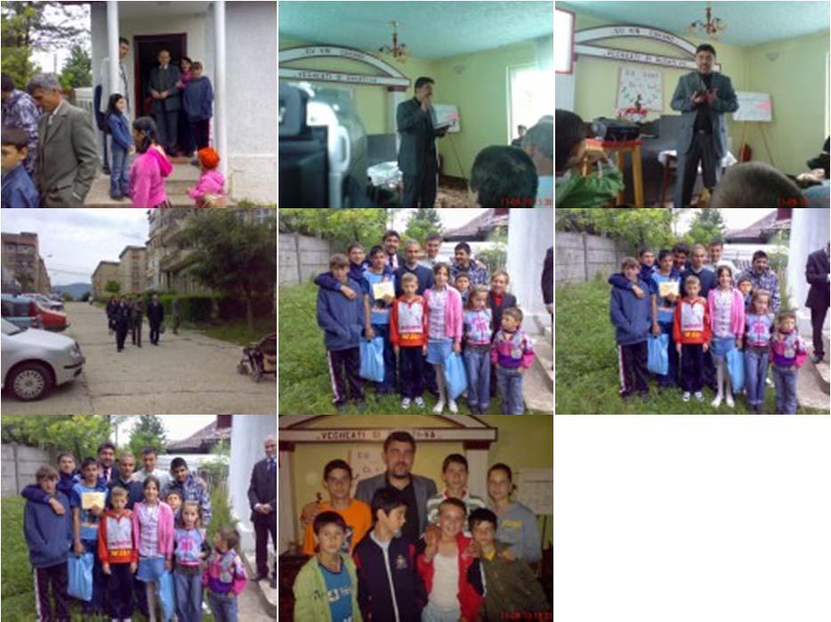 Samuel Negoiescu President of Maranatha Romania Our activity with these children did not end here.