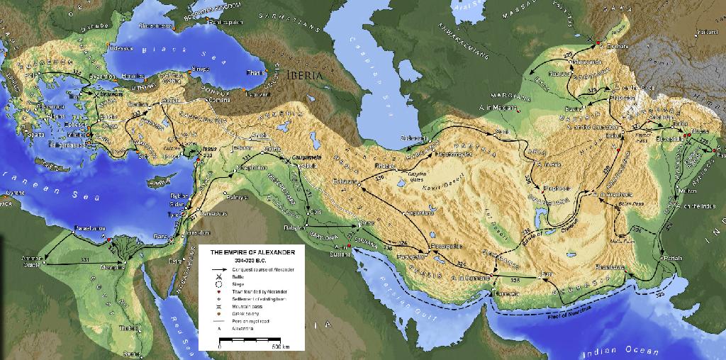 Extent of Alexander s Conquests