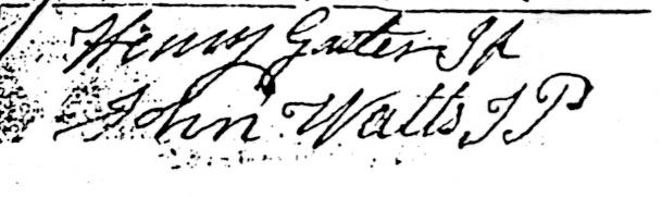 Warren married Thomas Gulledge, an alleged grandson of Barsheba (Watts) Gulledge of Bedford Co., Va., and Anson Co., NC. (See Potential Kin section that introduces this set of research notes.