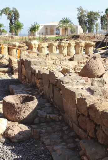 ARCHAEOLOGICAL PARK 2 In its prime, Magdala was a prominent city along the trade routes surrounding the