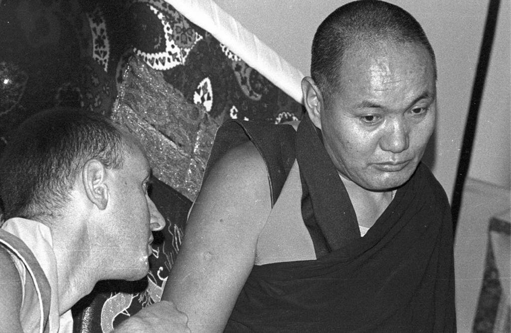 Lama Yeshe answers questions at