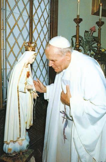 Prayers from Saint John Paul II 29 Prayer to the Blessed Trinity O Blessed Trinity, I thank You for having graced the Church with Saint John Paul II and for allowing the tenderness of Your Fatherly