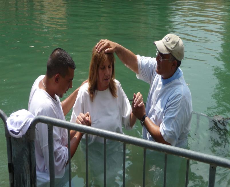 Now, eight years after accepting Jesus, she finally took the step of getting baptized and declaring her faith publicly.