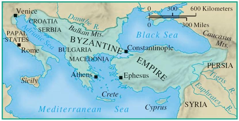 The City of Constantinople Tucked between the Black Sea and the Aegean Sea lies a small neck of land. In ancient times, this peninsula was a popular travel route for merchants and traders.