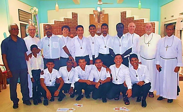 These Novices are from East Timor (Gabriel, Benjamin, Jacinto and