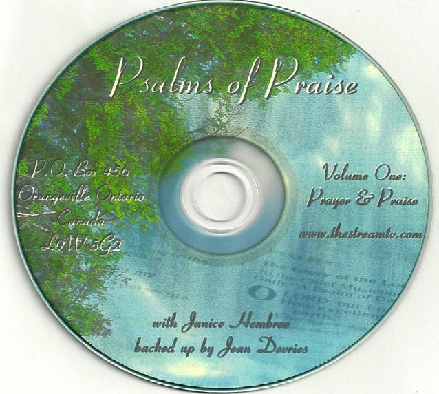 An Audio CD of the 23rd Psalm studied phrase by phrase with