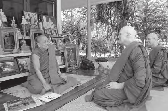 He was ordained as a novice during his early teens and entered into the forest monastic way of life with Ajahn Chah at Wat Nong Pah Pong after extensive Pali studies in Bangkok in the late sixties